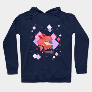 Cat hugs Hoodie